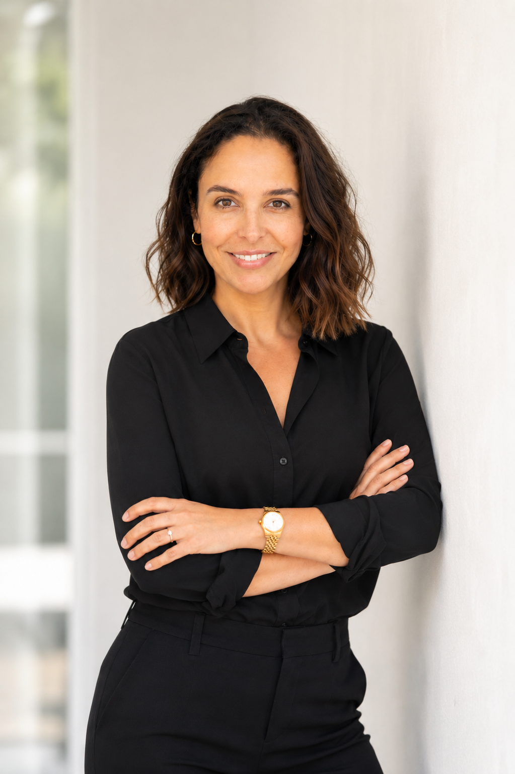 Katja Hagemann im Studio
